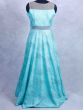 Blue Taffeta Silk Gown HG02882